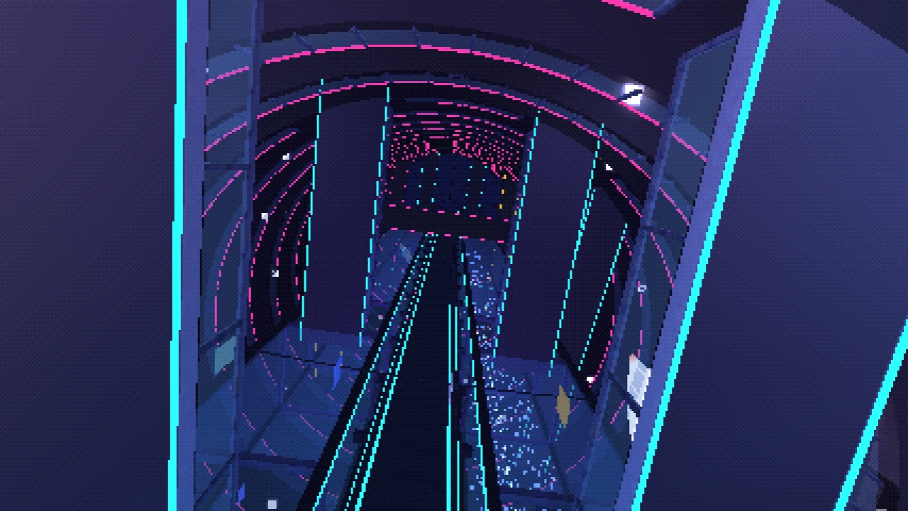 Tower 9 at night